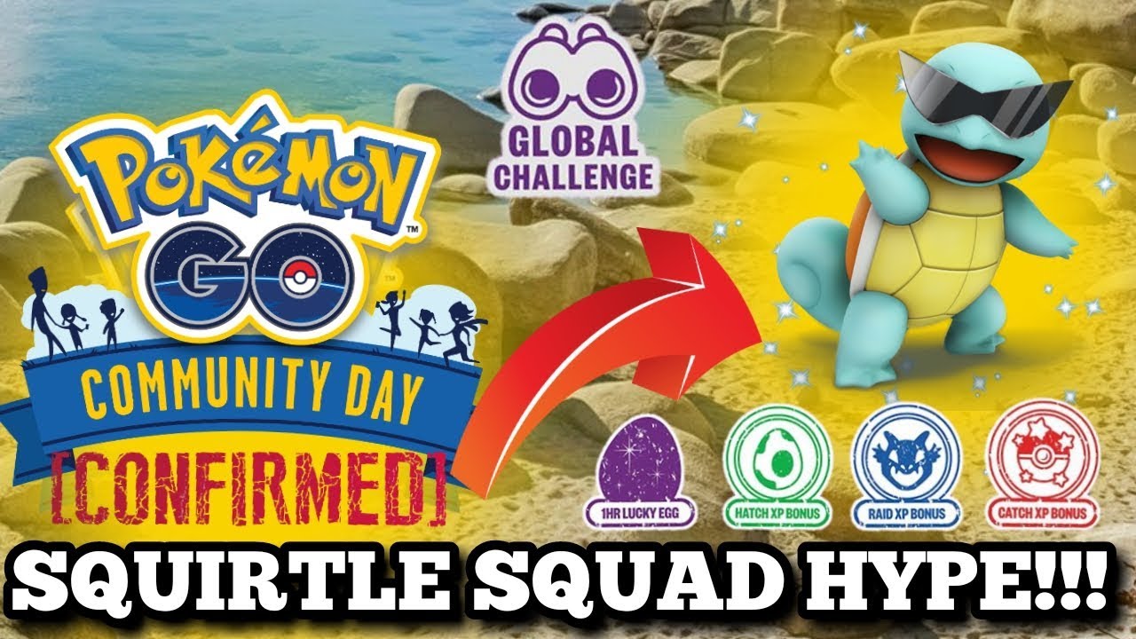 🔴 LIVE 6X XP CATCHES & HATCHES 🤩 1 HOUR LUCKY EGGS - GLOBAL REWARDS 🔥SQUIRTLE SQUAD | POKEMON GO