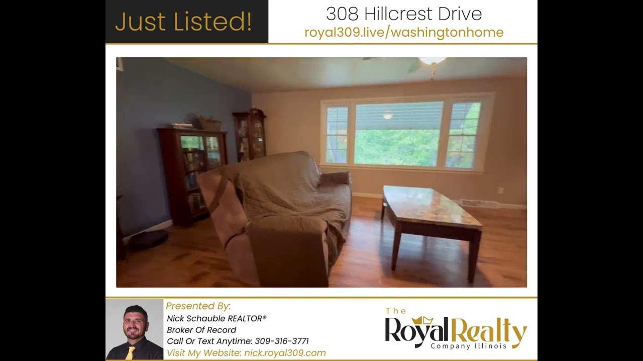 308 Hillcrest Drive Washington Illinois Home For Sale