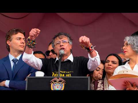 Último discurso público del presidente Gustavo Petro al pueblo colombiano