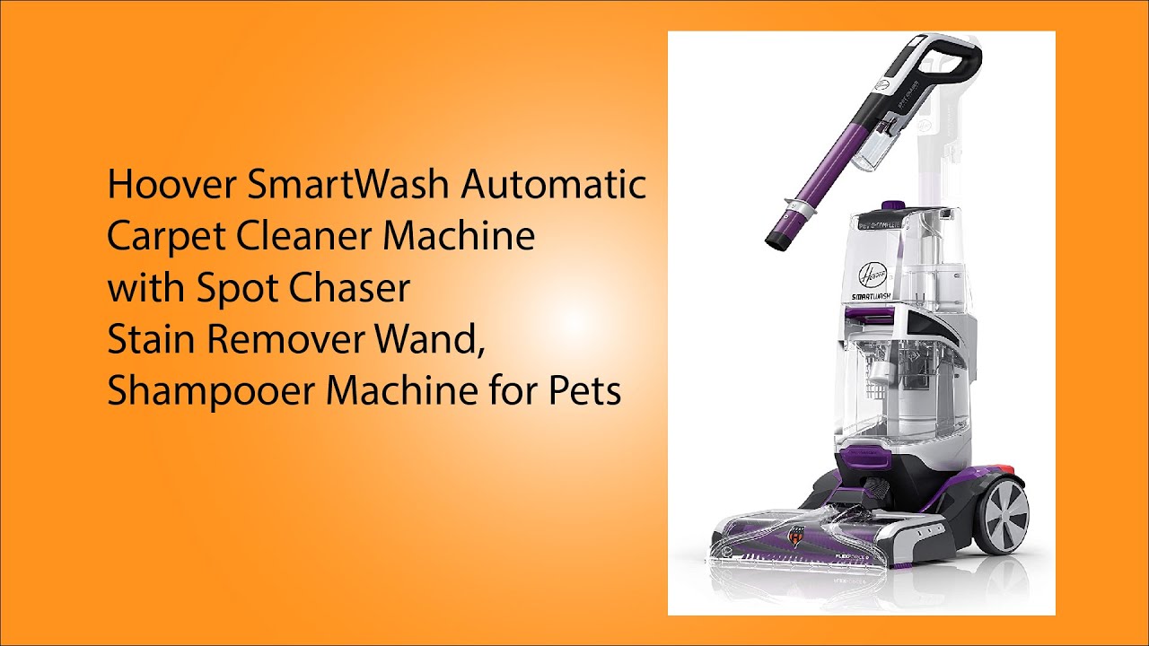 Hoover Smart Wash Automatic Carpet Cleaner Machine Review