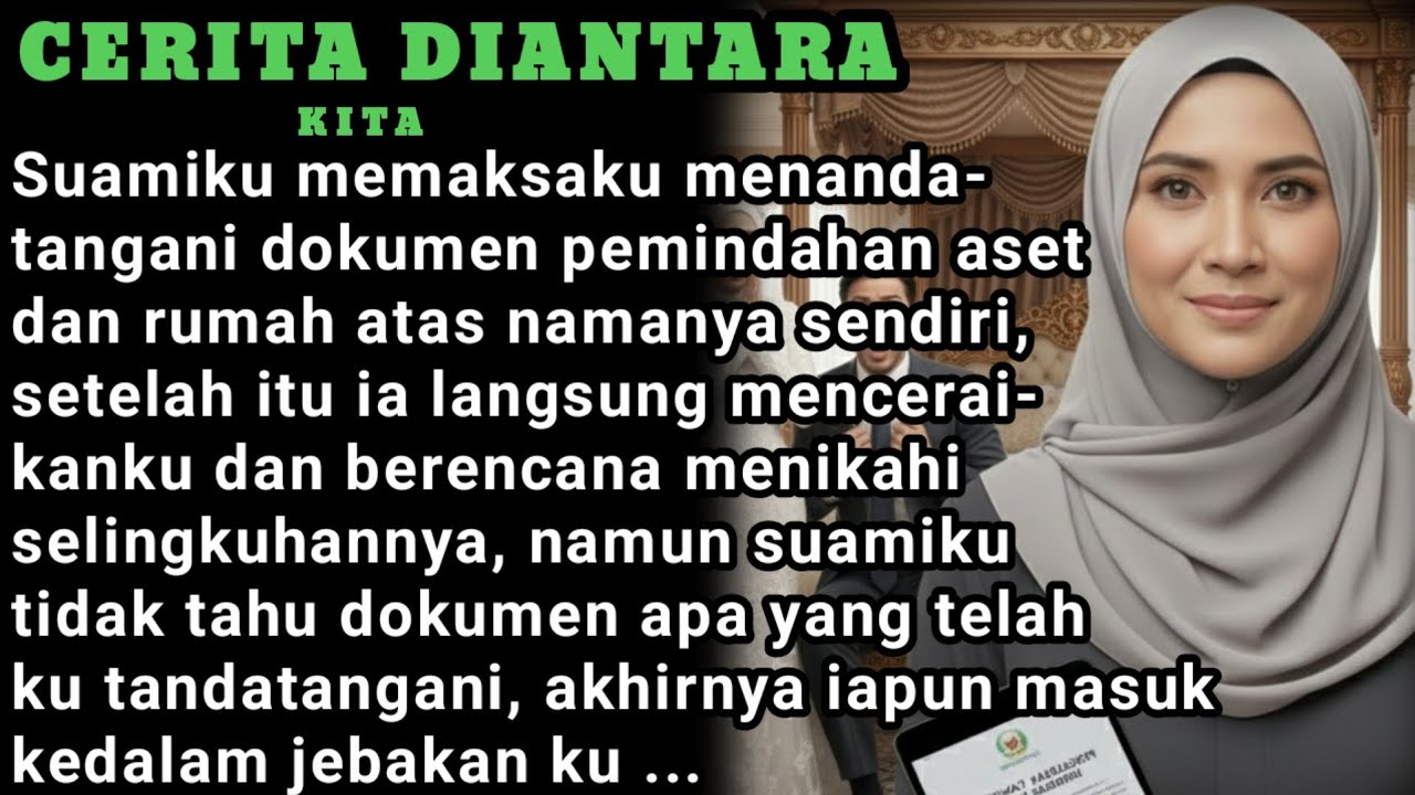AKU DIPAKSA OLEH SUAMIKU MENANDATANGANI DOKUMEN PEMINDAHAN ASET, YANG SEBENARNYA IA TELAH TERJEBAK