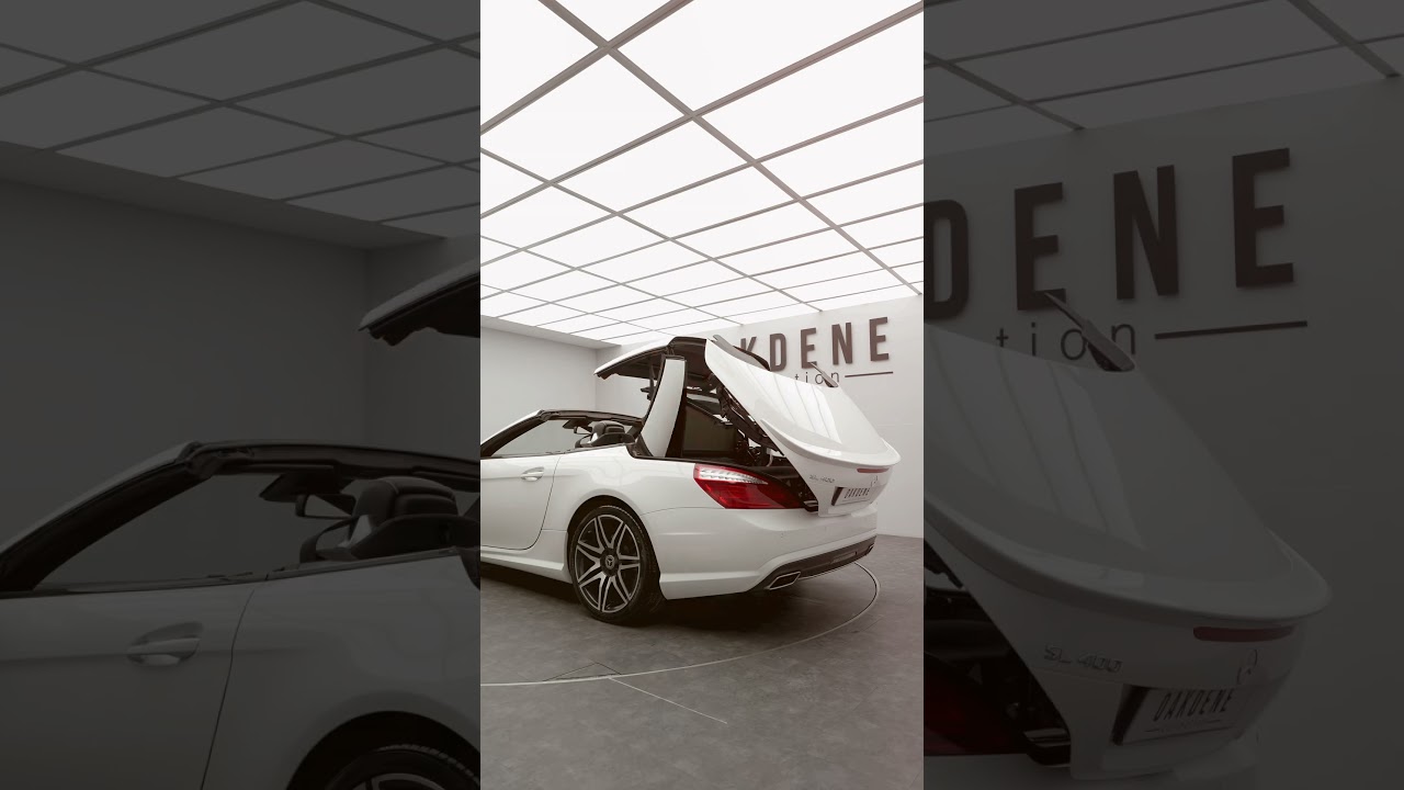 Mercedes-Benz SL400 in our studio!