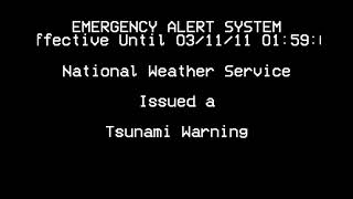 EAS re-creation: Oregon Tsunami 2011