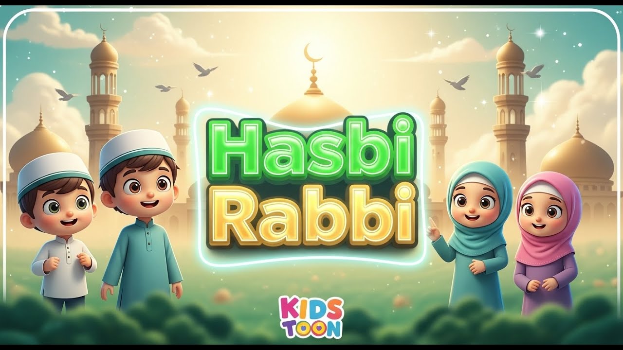 Hasbi Rabbi Jalallah | Baby Poems | Nursery Rhymes | Urdu Songs