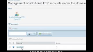 Video Tutorial - How to Change Your FTP Password From Plesk Control Panel