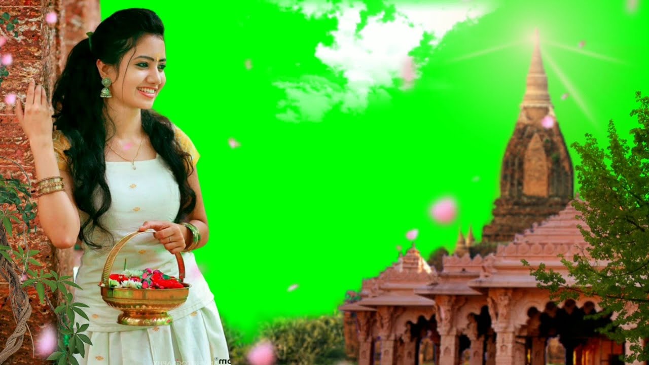 New Trending Beautiful Girl Green Screen Video Effects || Cinematic ...