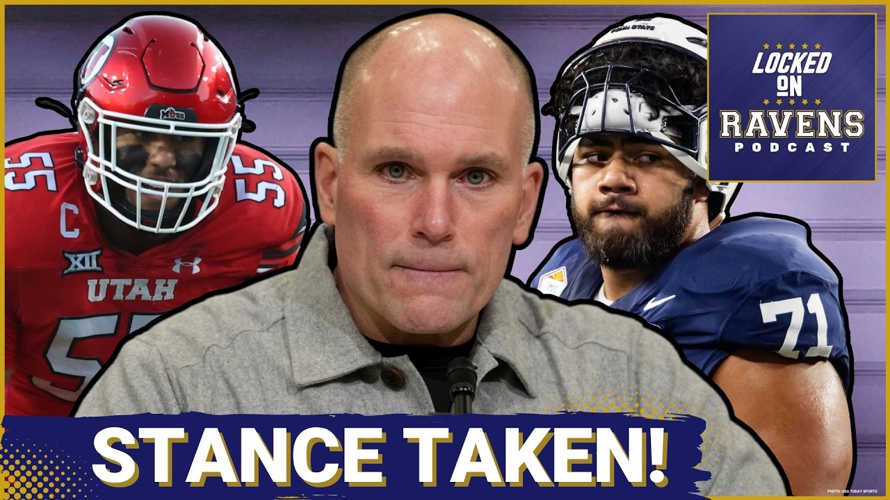 Eric DeCosta TAKES STANCE on top Baltimore Ravens OL prospect options, talks possible draft MOVEMENT Eric DeCosta TAKES STANCE on top Baltimore Ravens OL prospect options, talks possible draft MOVEMENT