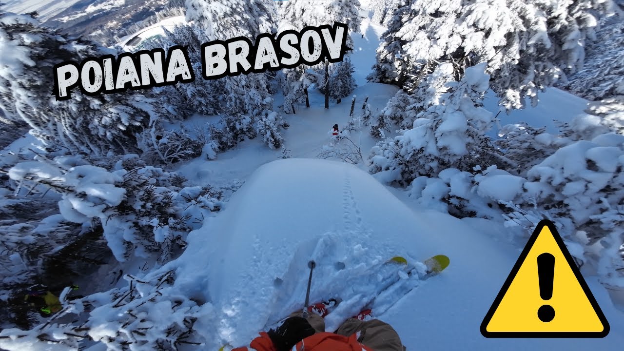 *A LUAT GARDU IN GURA !?* | Freeride/Offpiste Ski Poiana Brasov