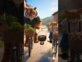 "Tiger and Cat Cooking Adventure | Funny Village Ride"