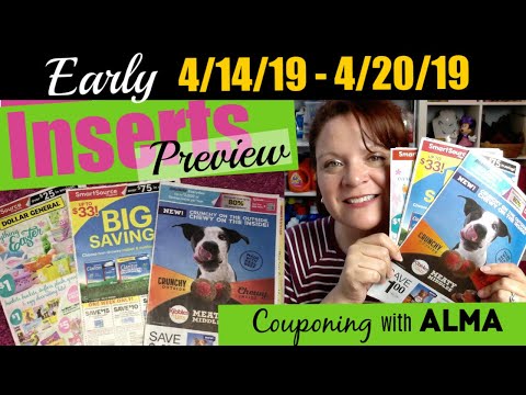 4/14/19 Coupon Insert Preview | SmartSource & Retail Me Not Coupon Inserts