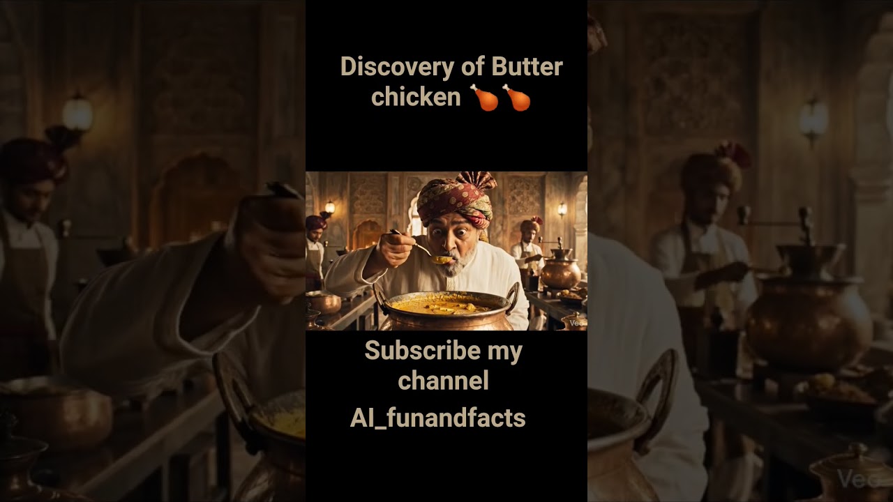 Discovery of butter chicken 🍗