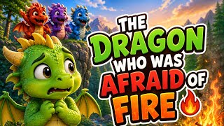 The Dragon Who Was Afraid of Fire 🔥 | Kids Story About Courage & Being Different