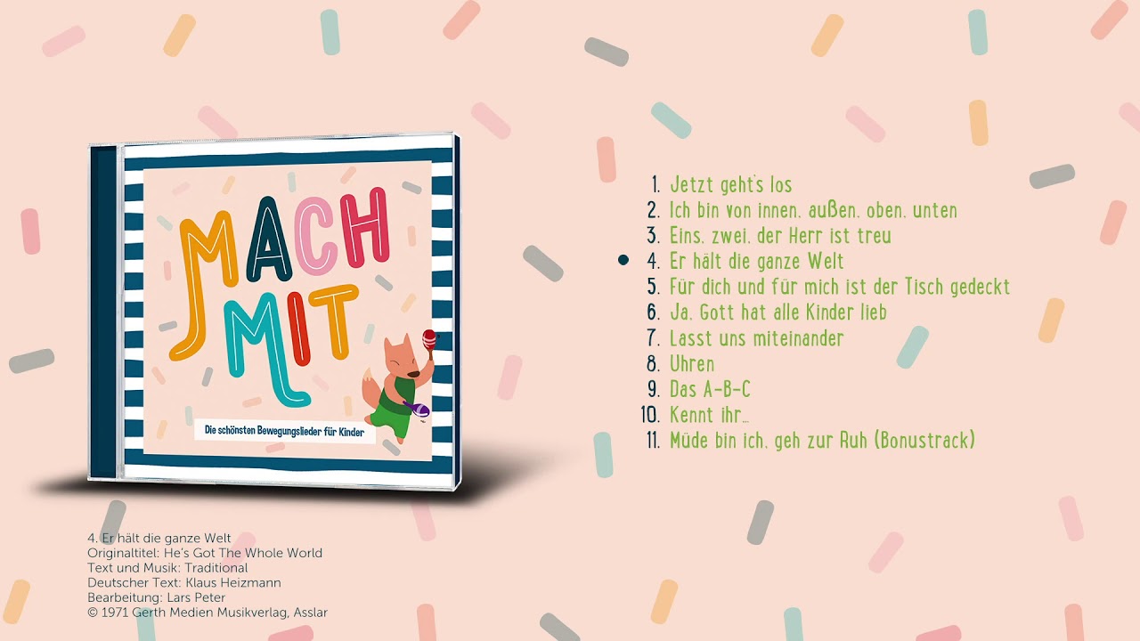 Mach mit! - Die schönsten Bewegungslieder für Kinder (Album Player)