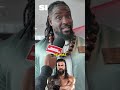 Oba Femi Picks Roman Reigns Over CM Punk 👀 #wwe #wrestlemania