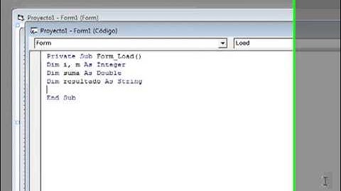 INSTRUCTIVO PARA DESARROLLAR UN PSEUDOCODIGO CON EL PROGRAMA VISUAL BASIC
