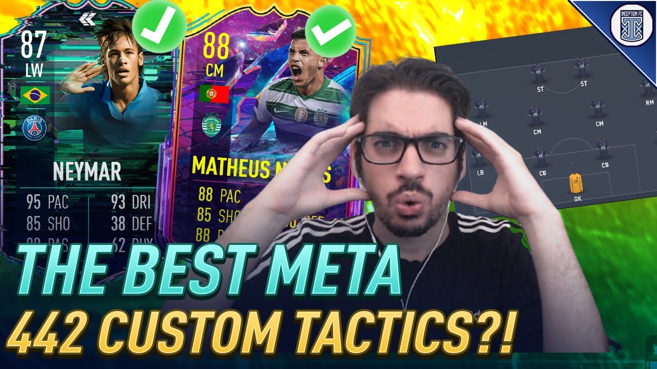 *POST PATCH* THE BEST META 442 CUSTOM TACTICS FOR FIFA 22 ULTIMATE TEAM