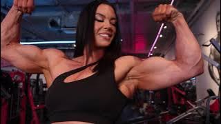 Female Bodybuilder Jodi Boam HUGE BICEPS