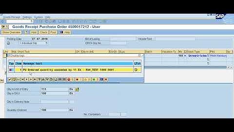 Purchasing Value Key In SAP MM