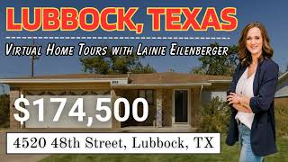 🏡 Exclusive Listing: Turn-Key Investment in Lubbock, TX | 4520 48th Street Tour 🌟