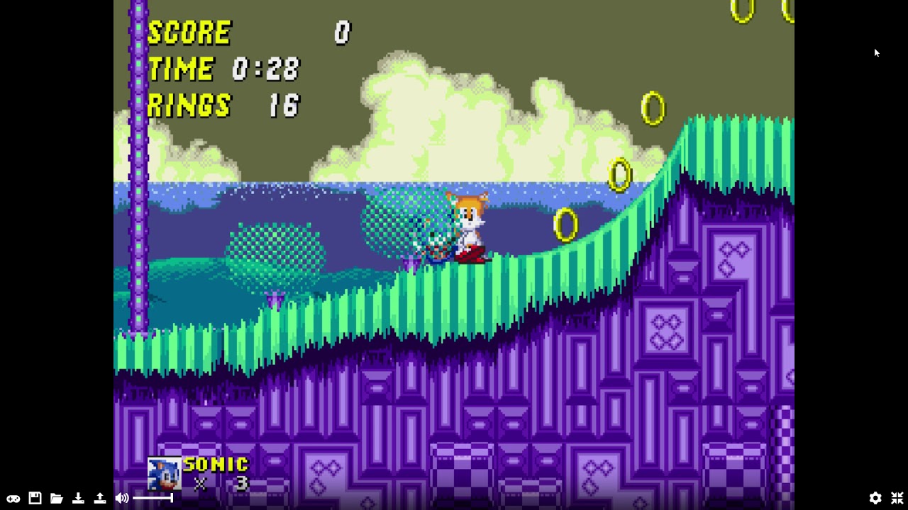 Sonic 2 EX  SSega Play Retro Sega Genesis / Mega drive video games  emulated online in your browser.