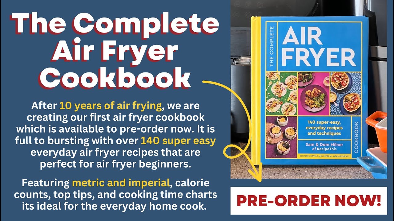 Recipe This  Air Fryer Cookbook Cover Reveal