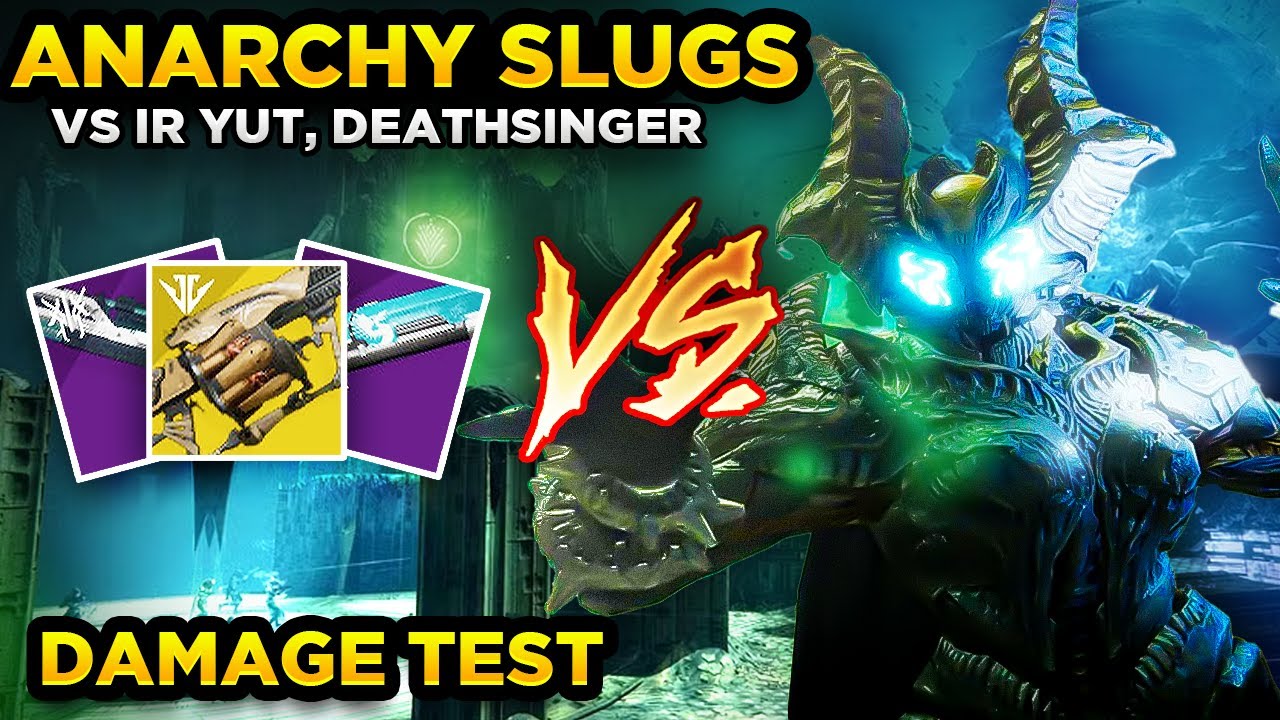 Double Slugs/Anarchy vs Ir Yut, Deathsinger | Crota's End DPS Test | Destiny 2