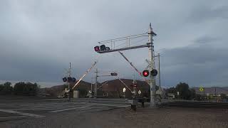 EB BNSF Empty Grain Train At Daggett CA! #bigbossrailfanner