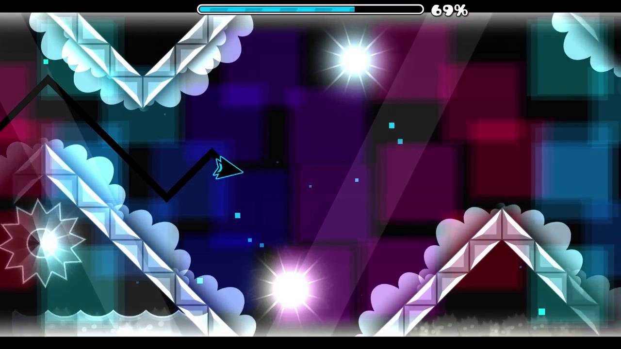 Geometry Dash There By RealRendin   -Normal 3 Coins-