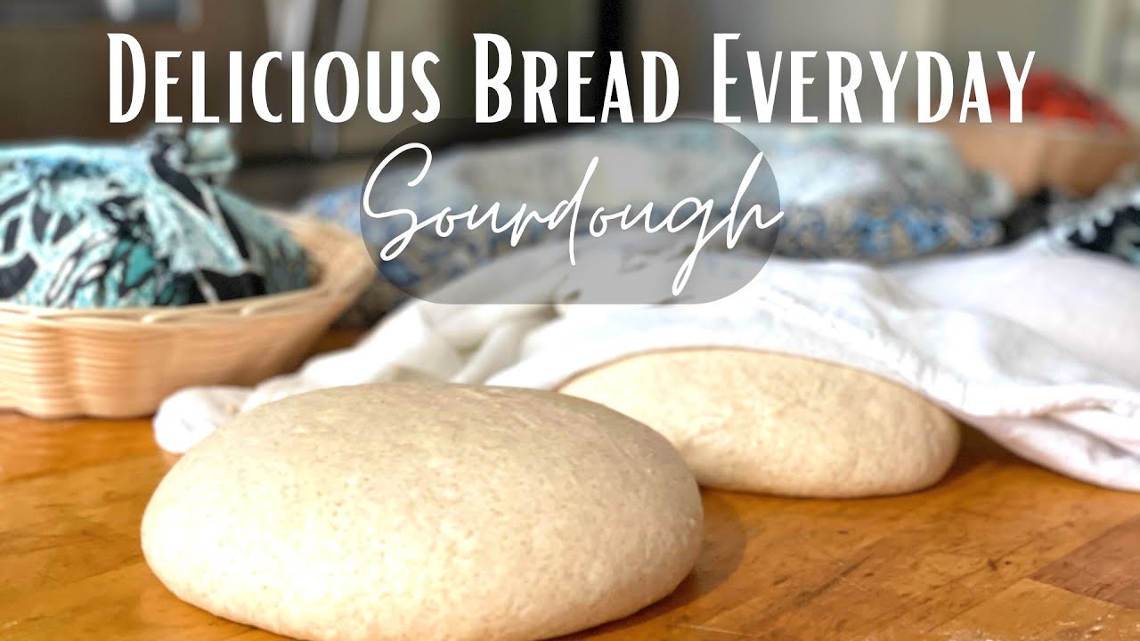 Baking Sourdough Bread & Making Pizza Dough with Fresh Milled Wheat