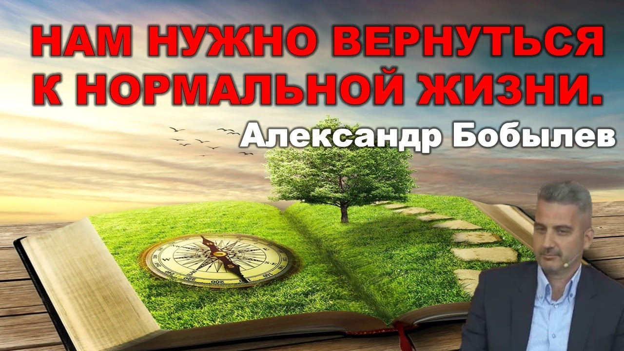 Александр Бобылев: Нам нужно вернуться к нормальной жизни.