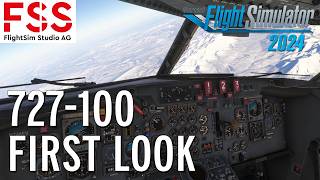 727-100 First Look and Flight