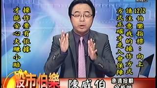 20141202 1700 陳威伯 股市伯樂