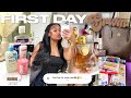 FIRST DAY OF SCHOOL GRWM ✰ | junior year, chit chat, ootd, mini vlog + moree
