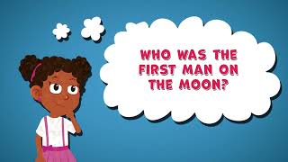 Who Was the First Man on the Moon | Moon Landing Facts for Kids | Neil Armstrong and Apollo 11