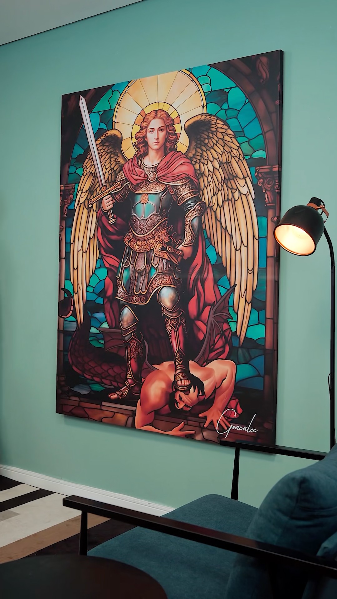 Depoimento de Quadros Decorativos em vídeo