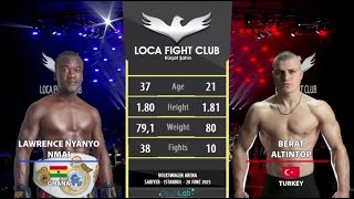 LAWRENCE NYANYO NMAI vs BERAT ALTINTOP