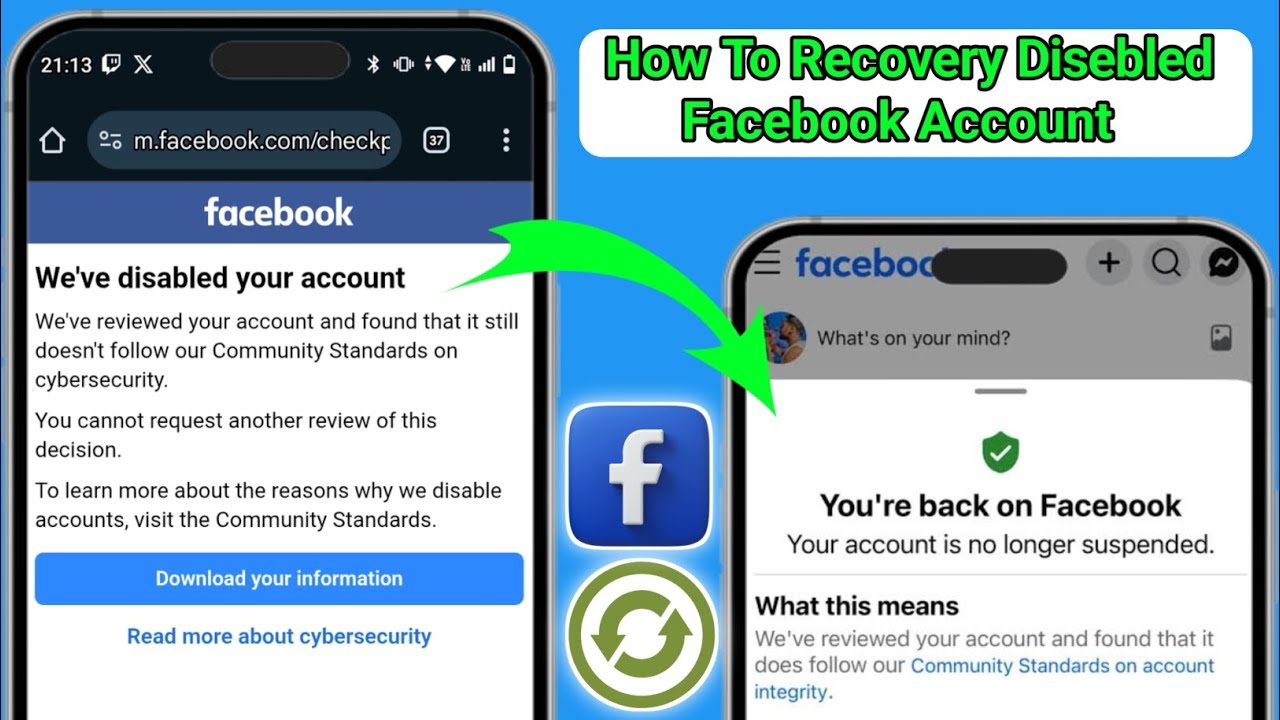 How to Recover Permanently Disabled Facebook Account 2026 Update || Recovery Disabled Facebook
