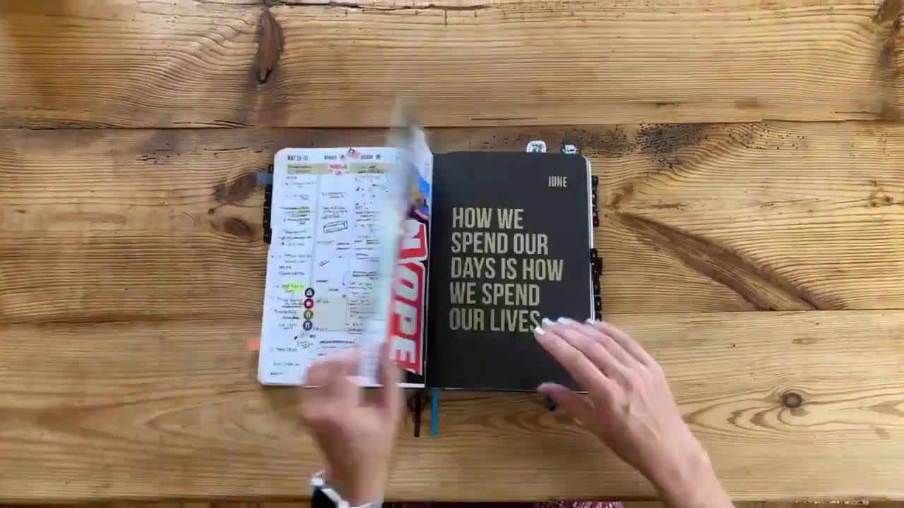 2020 planner flip through