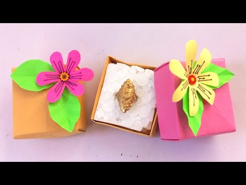 Origami Ring Box Tutorial | Paper Ring Box Step by Step Easy | Origami ...