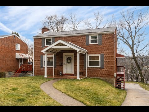 1814 Hill Street, White Oak, PA home video tour