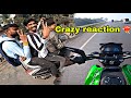 Crazy reaction on dominar 400  public reaction  dominar 400 aalyanvlogs1299 reaction