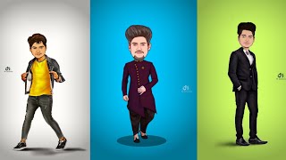 Instagram viral cartoon photo editing || miniature photo editing in mobile tutorial || toon app screenshot 1