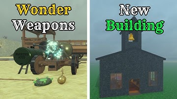 Wonder Weapons and Acid Update | Roblox Dead Rails (New Weapons, Building, Biomes)