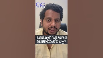 Learnbayలో Data Science Course తీసుకోవచ్చా? | Choose Your Career | Career Guidance Call: 8688253795