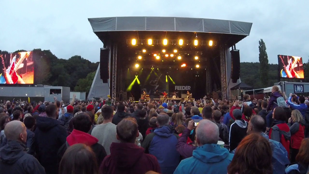 Feeder at Bingley music Live 2017