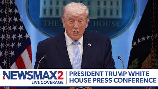 President Donald Trump White House Press Conference (April 6, 2026) | NEWSMAX2