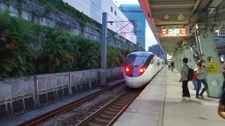 8773次 EMU3000迴送列車 本務E237鳴日機車頭牽引 往樹調 汐科站通過 Train ID:8773 E237+EMU3000 Bound for Shulin Depot Passed