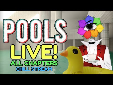 🔴🎥 Exploring the Creepiest Pools Ever (chill stream) | POOLS