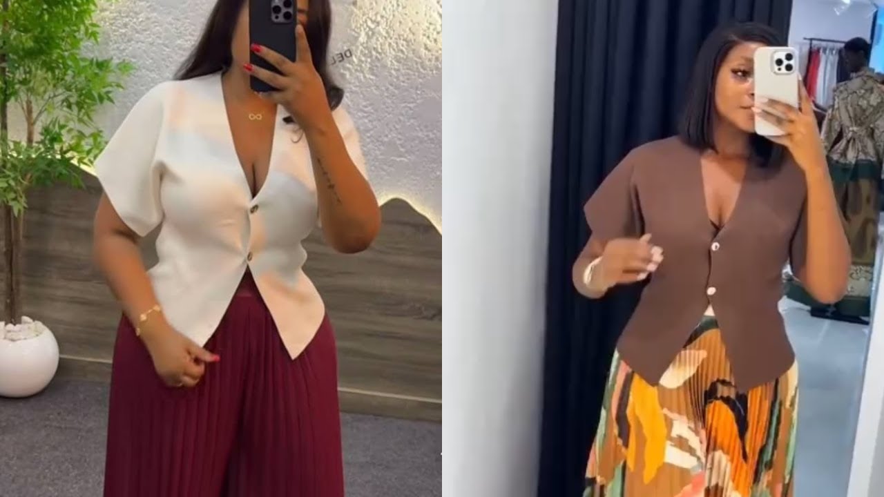 How to draft and sew this classy cut together blouse