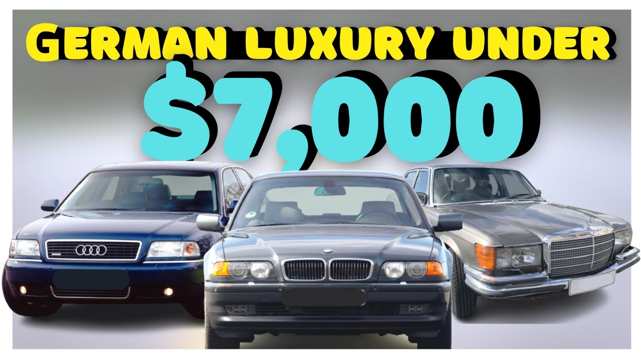 Top 10 Cheap Classic German Luxury Cars You Can Buy Today! YouTube